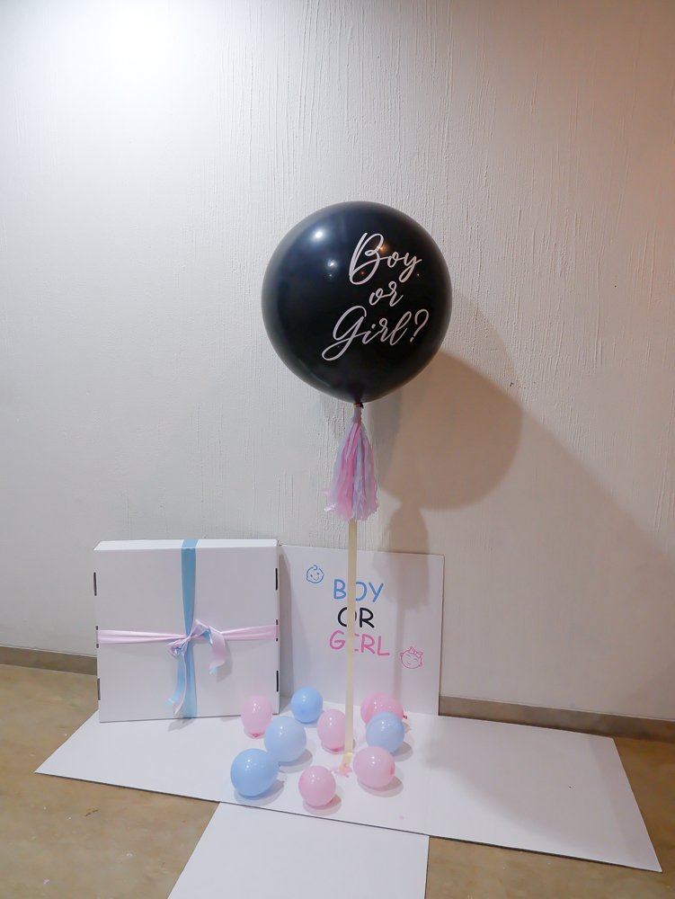 Gender Reveal In A Box