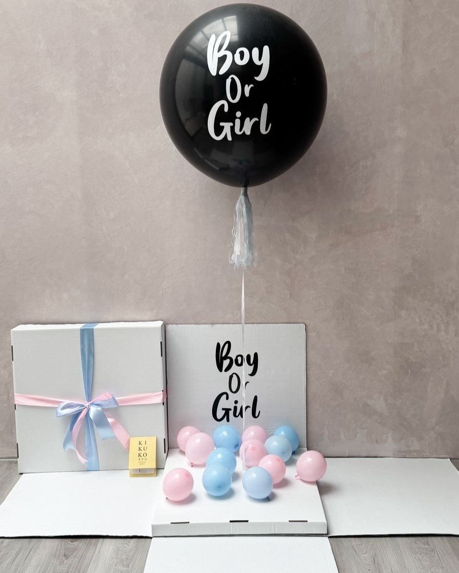 Gender Reveal In A Box