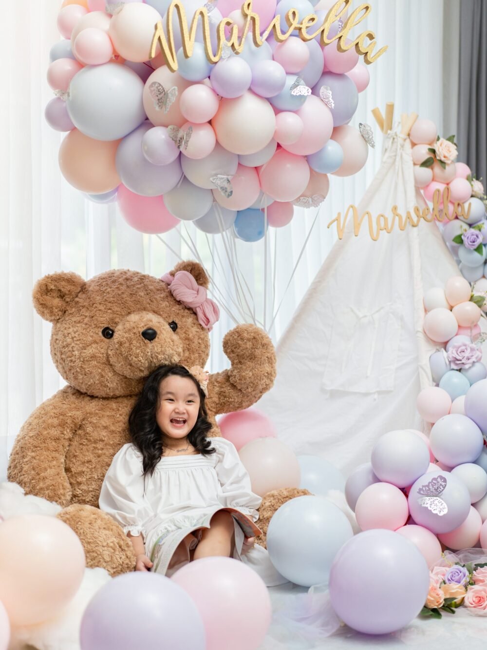 Hot air and tent decoration