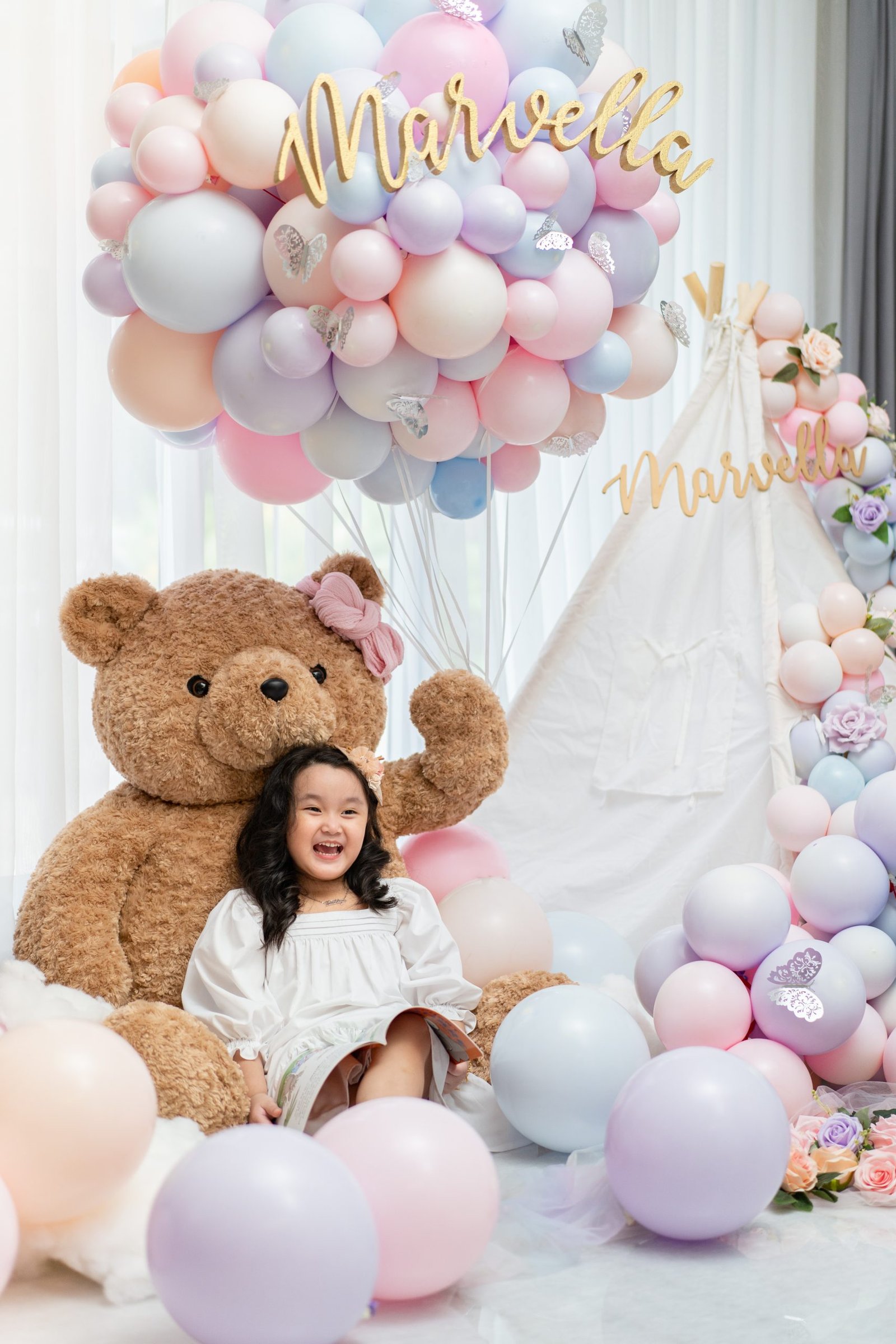 Hot air and tent decoration