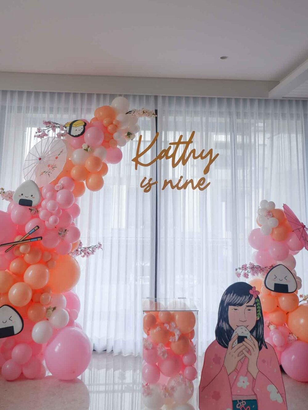 Japanese theme decoration