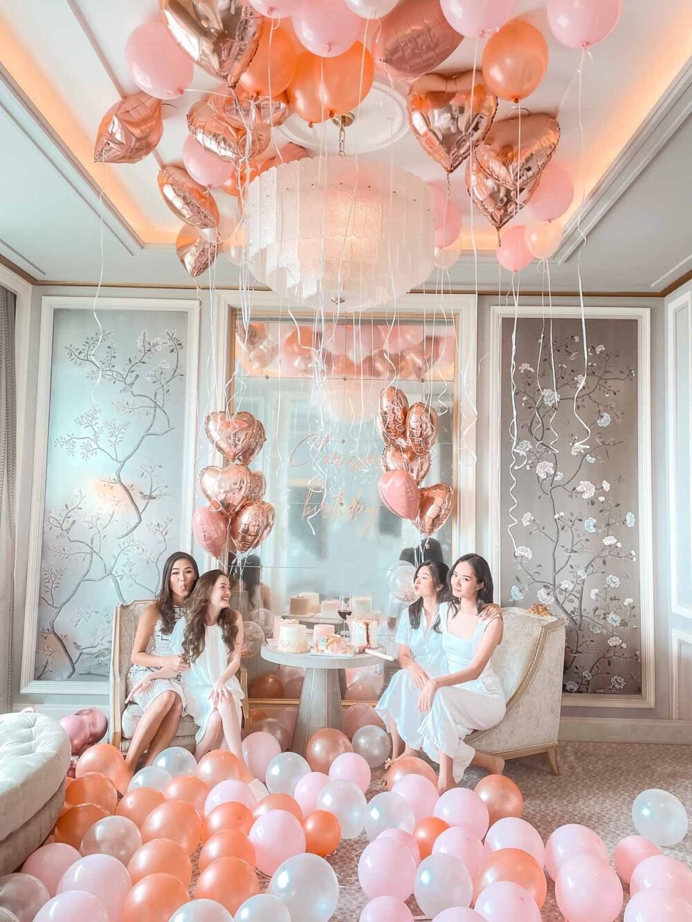 helium room decoration