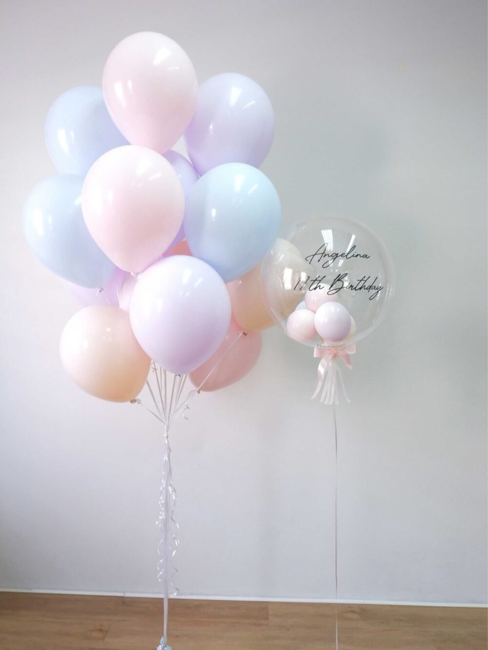 Helium set pastel premium color