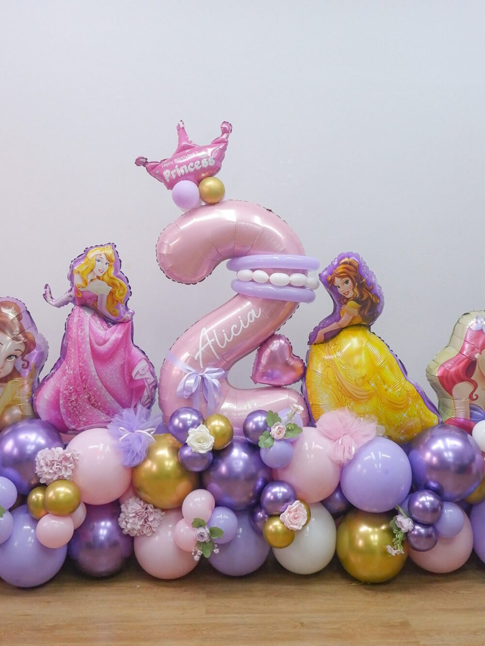 Balloon Column (princess theme)
