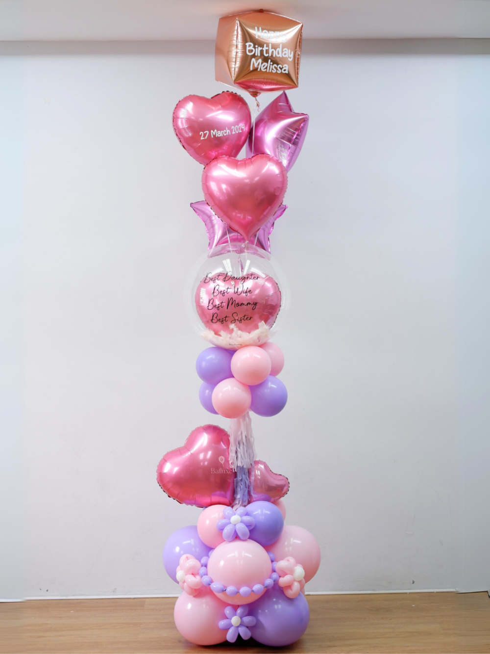 Standing Bubble with helium