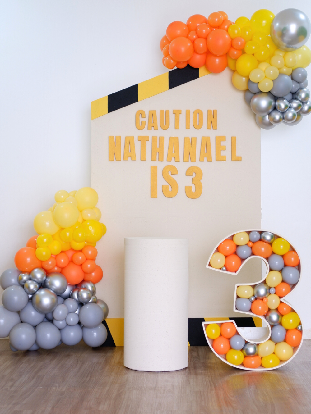 Excavator Backdrop theme