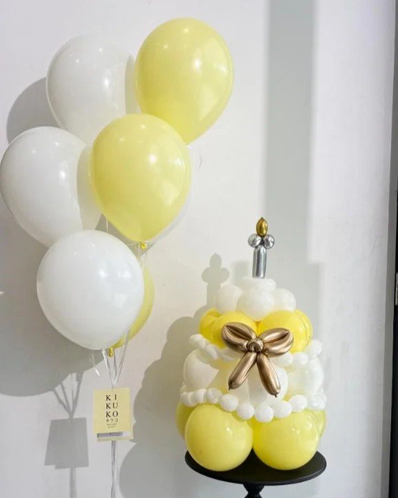 Balloon cake package