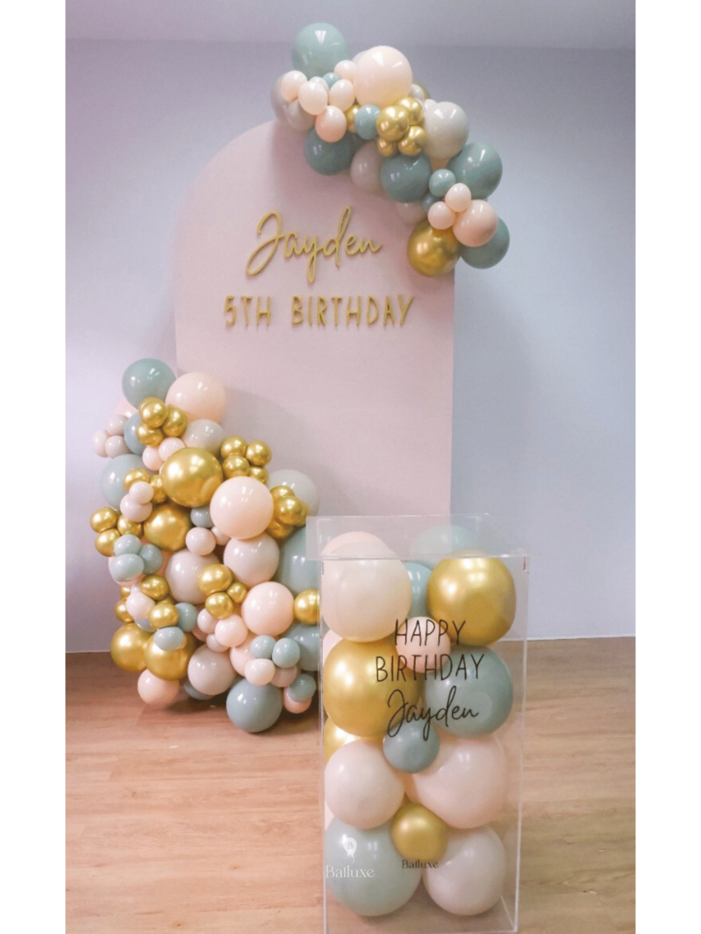 Dream Backdrop (backdrop + cake table)