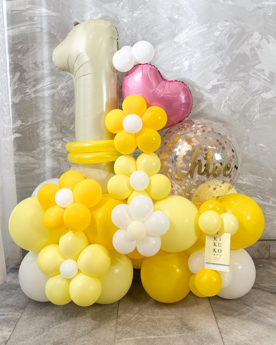 Daisy Balloon Column