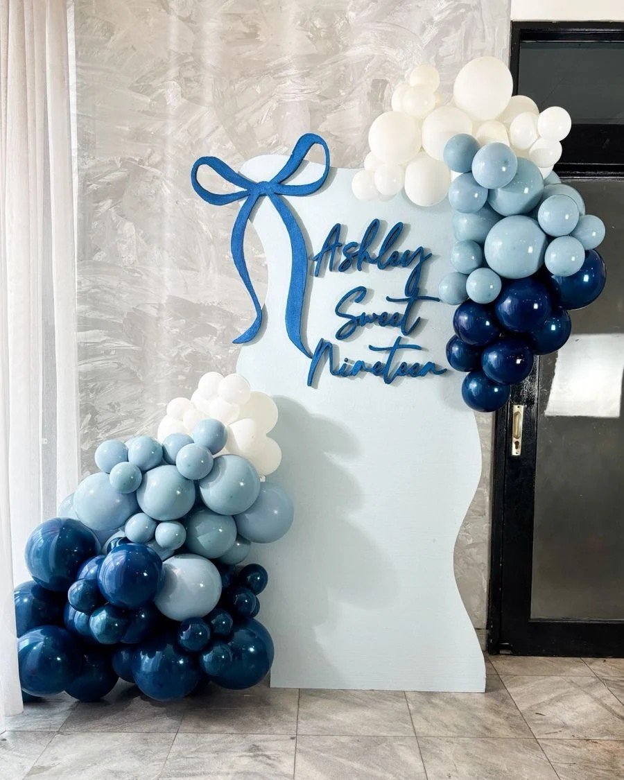 Flowing Ribbon Backdrop
